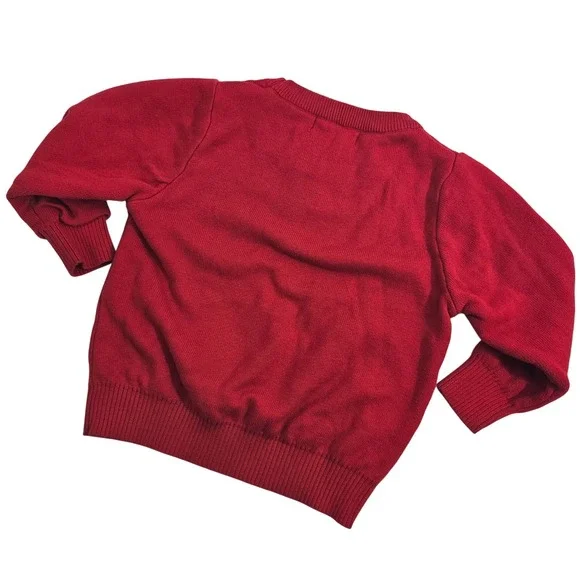 Grandwish Baby Boys Girls Christmas Sweater O-Neck Knitted Cotton - 18M Holiday - Picture 4 of 7